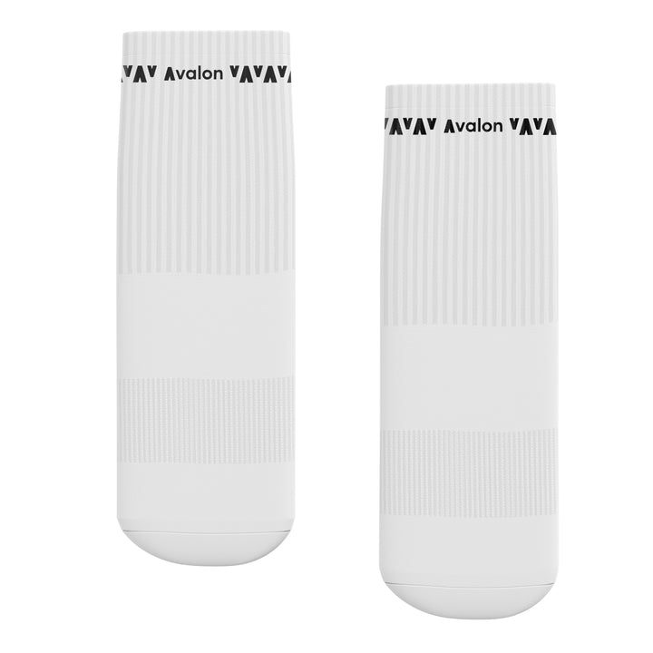 Modern Crew Grip Socks - White