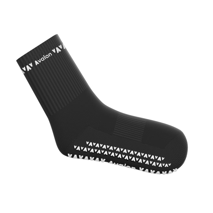 Modern Crew Grip Socks - Black